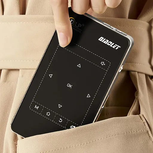 Проектор 4k Android K95-DLP з аккумулятором 4500 mAh Black - фото 8