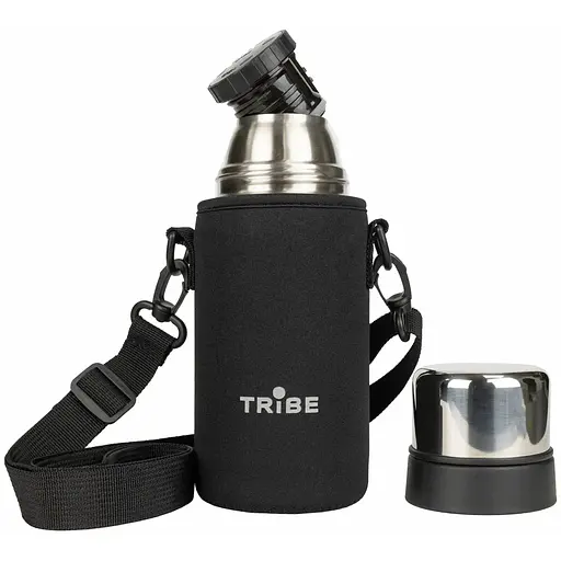 Чехол для термоса Tribe Neoprene Cover экспедиционного 0.5 L (1042-T-DF-0008-black) - фото 4