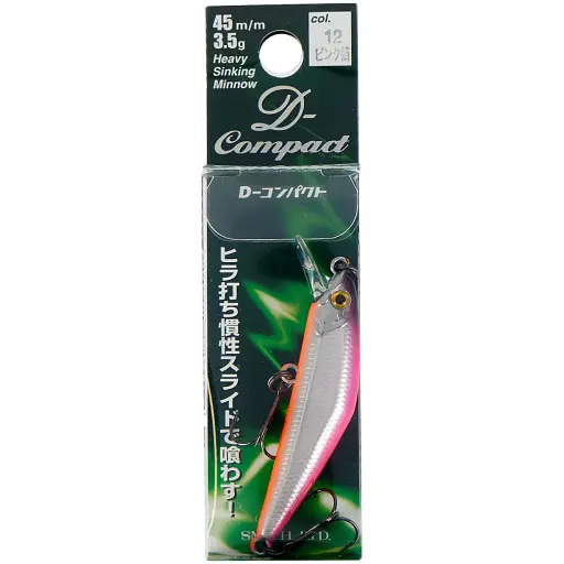 Воблер Smith D Compact 45mm 3.5g #12 Pink Foil - фото 2