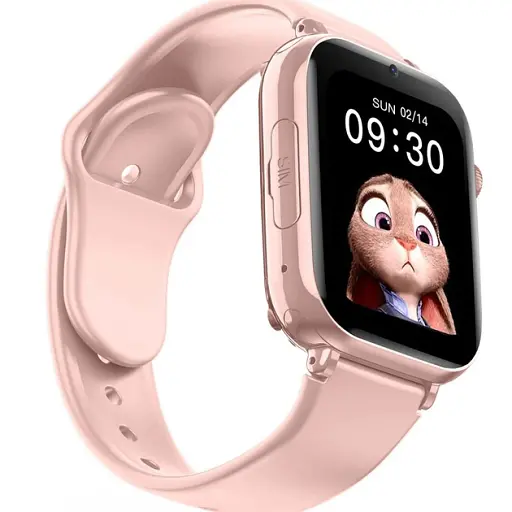 Дитячі смарт годинник-телефон LEMFO LT38 4G GPS SIM-карта геозона відеодзвінок Pink (17825)