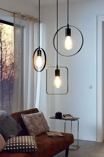 Люстра Brille лофт підвісна для кухні E14 40W BZ (BL-857S/1) - фото 9