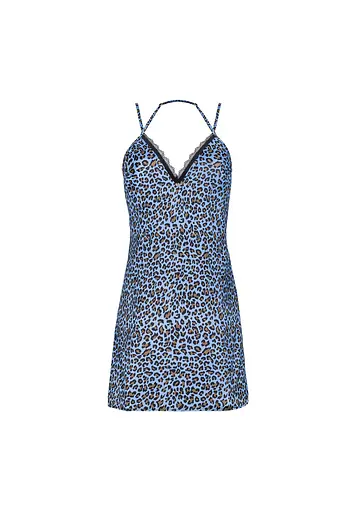 Сорочка Obsessive Nadines L/XL (блакитний) - фото 9