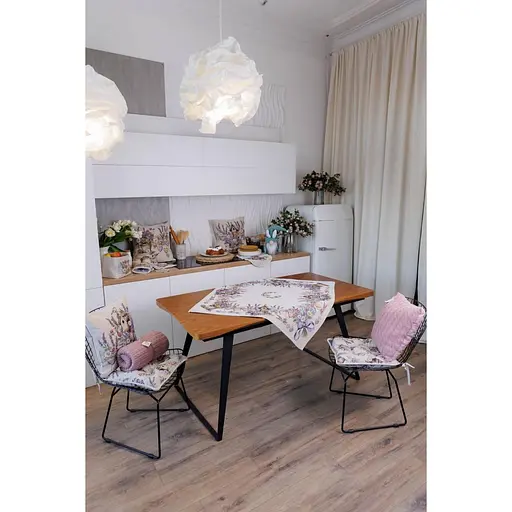 Подушка на стілець Прованс Лавандовий садочок 40х40 см (44352) - фото 9