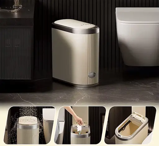 Ведро для мусора сенсорное Uforu B3078 - фото 2