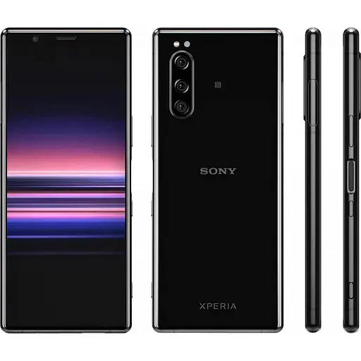 Смартфон Sony Xperia 5 Black 6/64Gb (J9210) 2 sim - фото 2