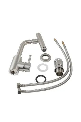 Змішувач для кухні Germece 8302 sk нержавіюча сталь - фото 2