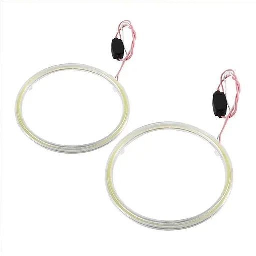 Світлодіодна фара Halo Rings COB Lamp Light для автомобіля Keenso 110 mm 12V Білий
