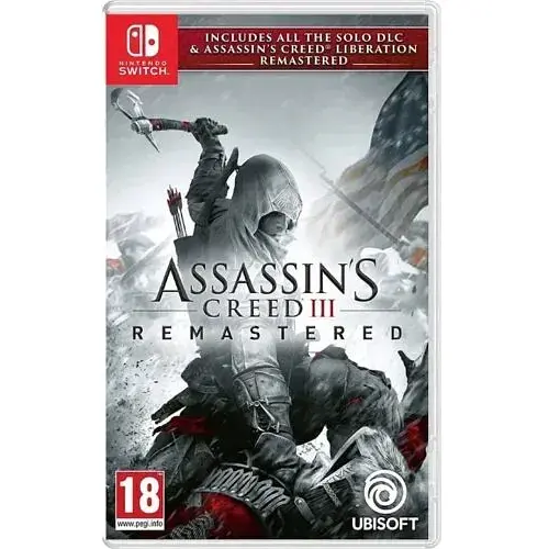 Гра Assassin's Creed III 3 Remastered (російська версія) (Nintendo Switch)