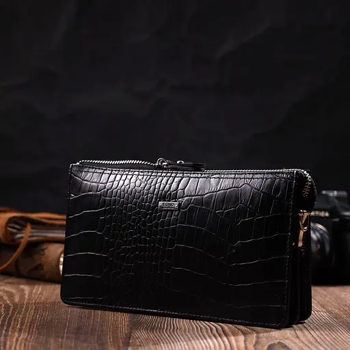 Шкіряна чоловіча сумка Bond 21х12х3 см sum0023569 - фото 7