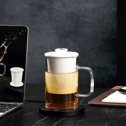 Чашка-заварник Bonston Total White BC-03 450 мл - фото 8