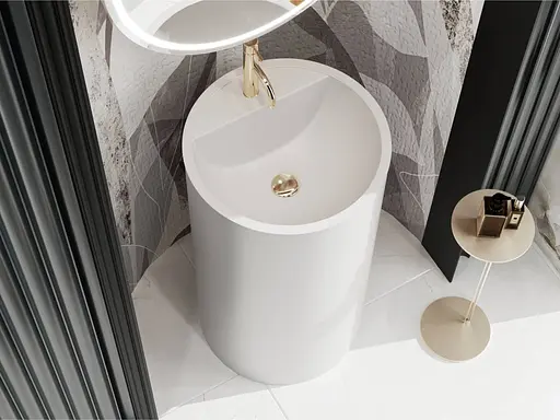 Умивальник Miraggio Cosmo mirasoft 0002301, Білий матовий - фото 4