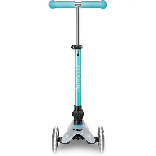 Самокат Micro Mini Deluxe Foldable Orion Glow LED Синій (MMD374) - фото 3