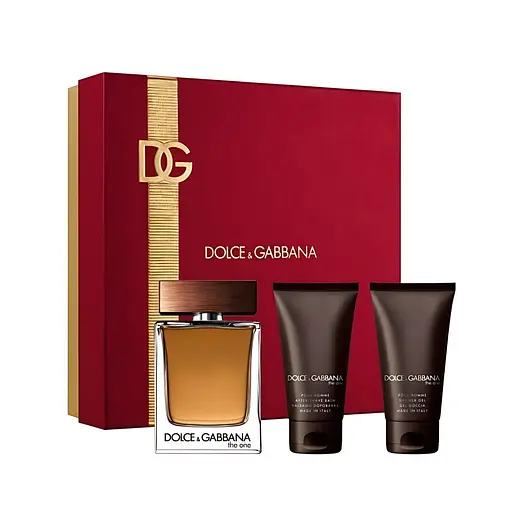 Набор Dolce Gabbana The One For Men 100 мл туалетная вода, 50 мл гель после бритья, 50 мл гель дял душа - фото 1