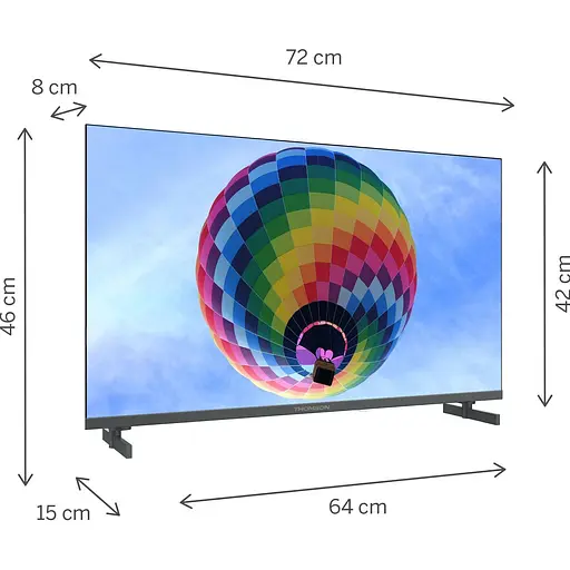 Телевізор Thomson QG4S14 32" QLED FHD (32QG4S14) [139504] - фото 6
