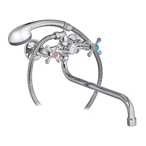 Змішувач для ванни Mixxus Mauro 140-B MI6256 Хром - фото 1