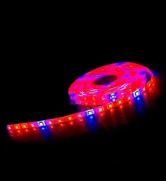 Светодиодная фитолента влагозащищенная Brille 12V 12W 60SMD 5050 18LM IP65 1m (LM870) 9350095 - фото 3