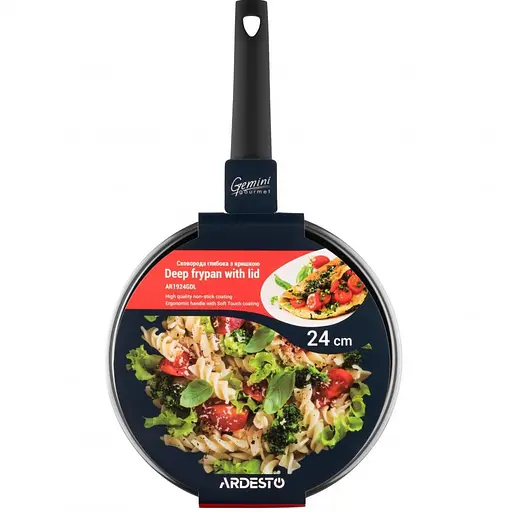 Сковорода звичайна Ardesto Gemini Gourmet Viareggio (AR1924GDL) - фото 3
