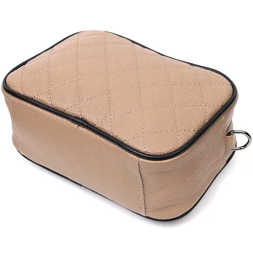 Кожаная женская сумка Vintage через плечо на одно отделение 21х14х8 см sum0029001 - фото 5