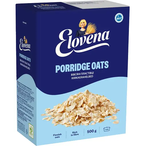 Пластівці вівсяні Elovena 500 г (1498)
