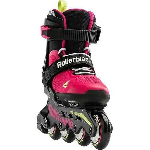 Ролики Rollerblade Microblade 2023 36.5-40 Pink/Green (1012-07221900-8G9-36.5-40) - фото 4