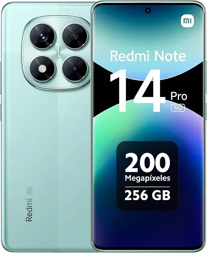 Смартфон Xiaomi Redmi Note 14 Pro 5G 8/256GB Coral Green Global Version