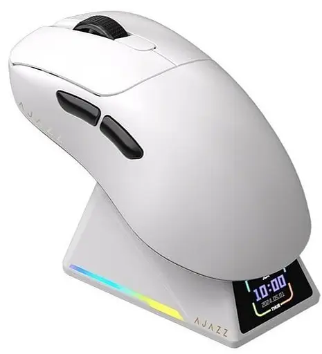 Миша Ajazz AJ179 APEX White 8K Charging Dock (AJM179-A-W) - фото 2