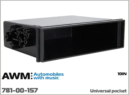 Универсальный карман 1 DIN AWM 781-00-157 - фото 4