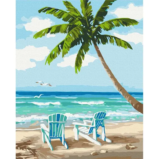 Картина за номерами Море на двох Brushme 40x50 см кольорова 000277199