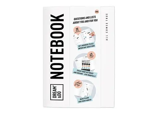 Робочий зошит Dream&Do Notebook (англ.) (13200) - фото 2