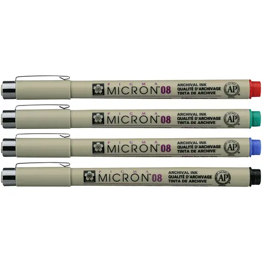 Лайнер Pigma Micron (0.8) 0.5 мм Sakura - фото 1