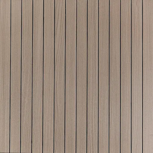 Покрытие виниловое самоклеющееся Wall Sticker 3D рейки 600х600х2.8мм Тик ореховый SW-00002202 - фото 1