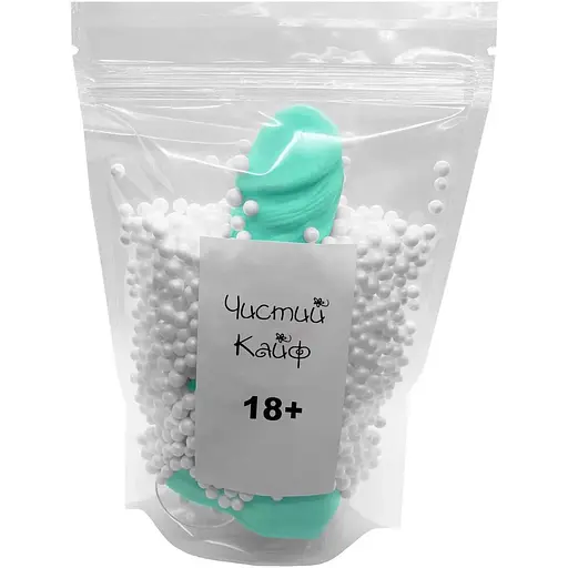 Крафтове мило-член із присоскою Чистий Кайф Turquoise Size M - фото 4