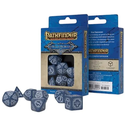 Набор кубиков Pathfinder Hell's Rebels Dice Set , 7 шт. (SPAT19) - фото 1