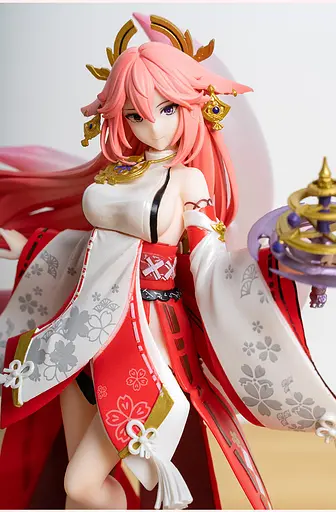 Фігурка Геншин Імпакт Яе Міко Genshin Impact Yae Miko 24 см china GI YM CH 24 - фото 2