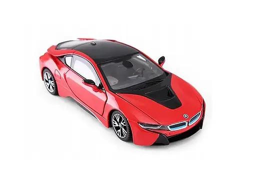 Машинка Rastar BMW I8 1:24 металл красный 56500 - фото 2