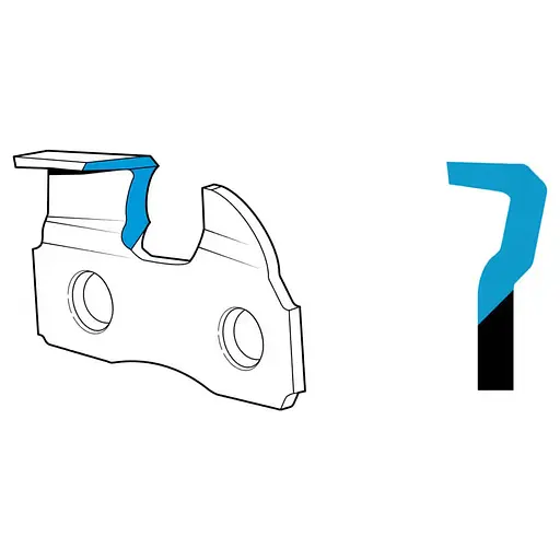 Ланцюг Oregon, 3/8", 1.1 мм, 52 ланки, довжина ланцюга 14"/35 см (90PX_52E) - фото 2