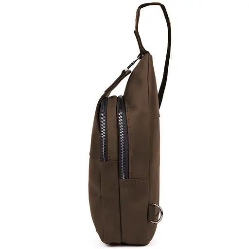 Кожаный мужской рюкзак TARWA 17х7х33,5 см sum0026634 - фото 7