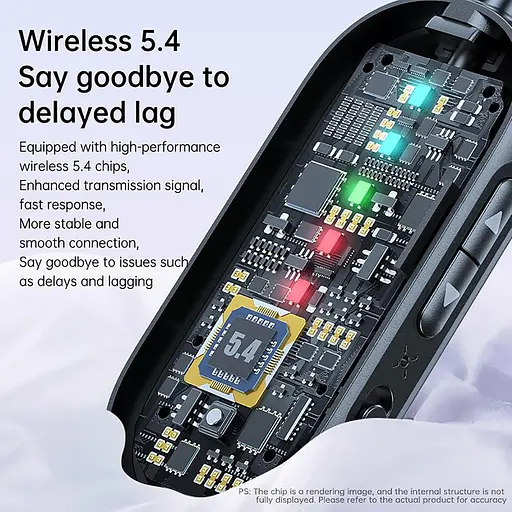 C83Pro Bluetooth Приймач-передавач 3,5 мм 2-в-1 5.4 Bluetooth-адаптер для літака для автомобіля, ПК, телевізора - фото 7