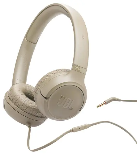 Гарнітура JBL TUNE 530 Beige (JBLT530BEG) (7225515) - фото 1