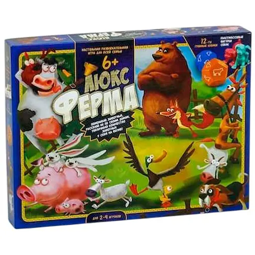 Настільна гра Danko toys Ферма Люкс (рос.) (G-FL-01-01) - фото 1