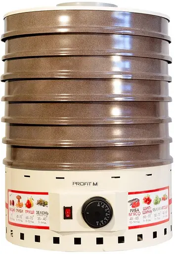Сушарка для фруктів Profit M ЕСП-02 (20л) слонова кістка - фото 1