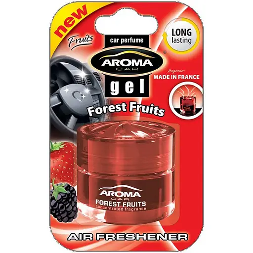 Ароматизатор Aroma Car Gel Forest Fruit гелевой 50г (92027)