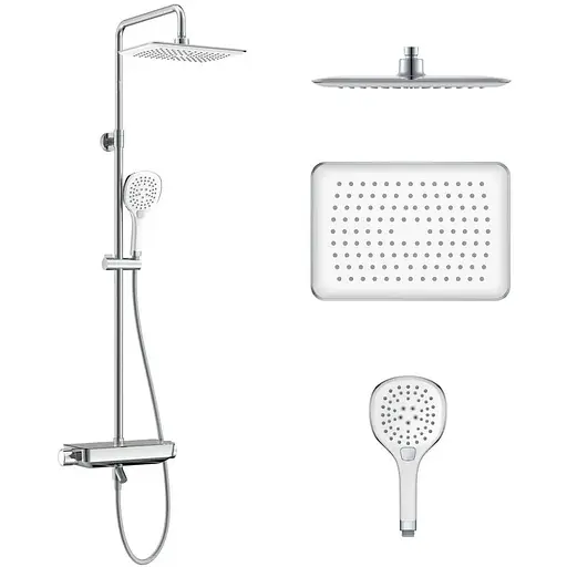 Душова система хром Imprese Centrum T-10301LX, Хром - фото 1