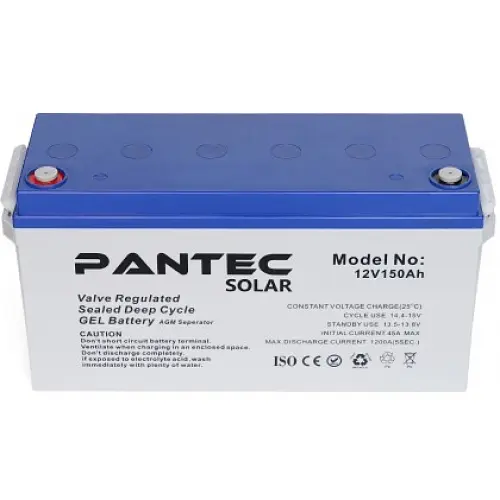 Акумулятор Pantec 150-12 GEL (12V 150Ah)