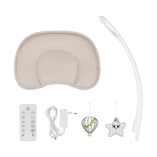 Крісло-гойдалка Lionelo Olivia Beige Natural (LO-OLIVIA BEIGE NATURAL) - фото 9