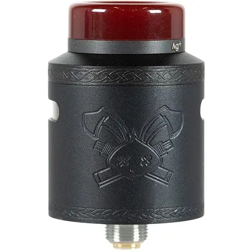 Дрипка для электронной сигареты ATVS Dead Rabbit V2 RDA 24 мм Matte Full Black (am364)