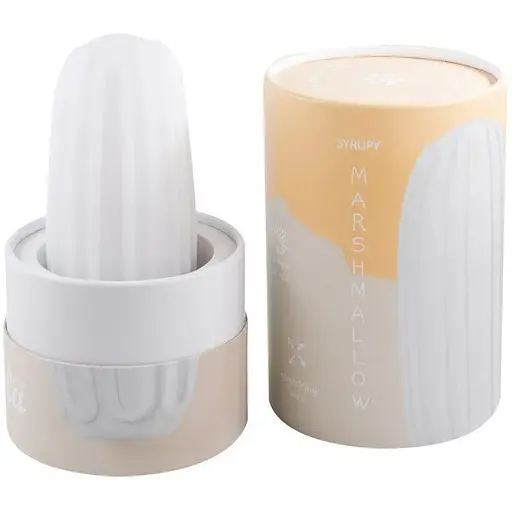 Мастурбатор Lola Games Marshmallow Maxi Syrupy (белый)