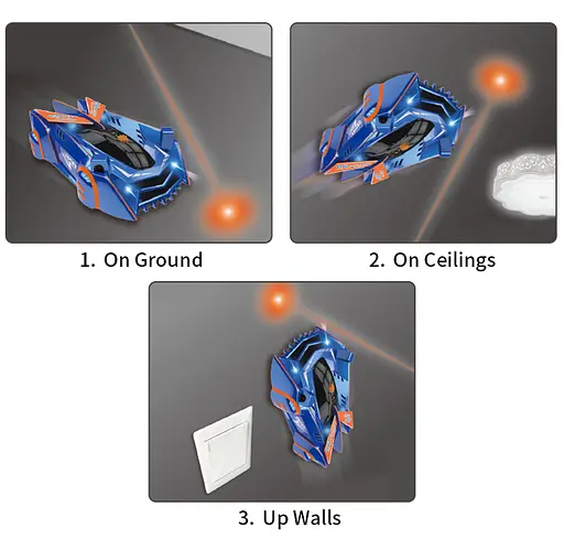 Антигравітаційна машина на радіокеруванні, 27.5x8x21 см, R701S/702S/703S (В асортименті) - фото 2