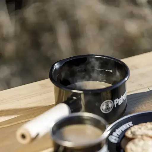 Соусник эмалированный Petromax Cast-iron Sauce Pot 0.5 л (1017-px-panen0.5-s) - фото 2