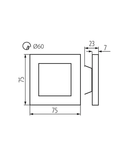 Точковий світильник Kanlux 29856 Apus LED PIR B-NW - фото 2